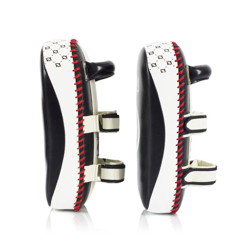 Пади для тайського боксу Fairtex KPLC2 Black/White