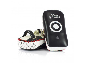 Пади для тайського боксу Fairtex KPLC2 Black/White