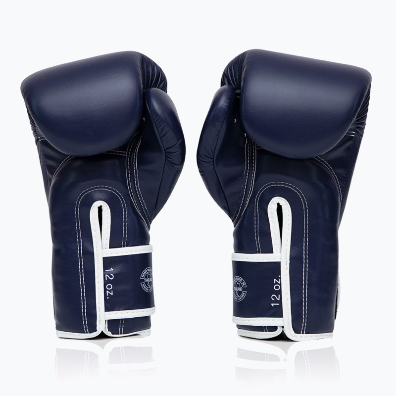 Боксерские перчатки Fairtex BGV14 Blue (бинты в комплекте), 12 унций, Микрофибра, Синий