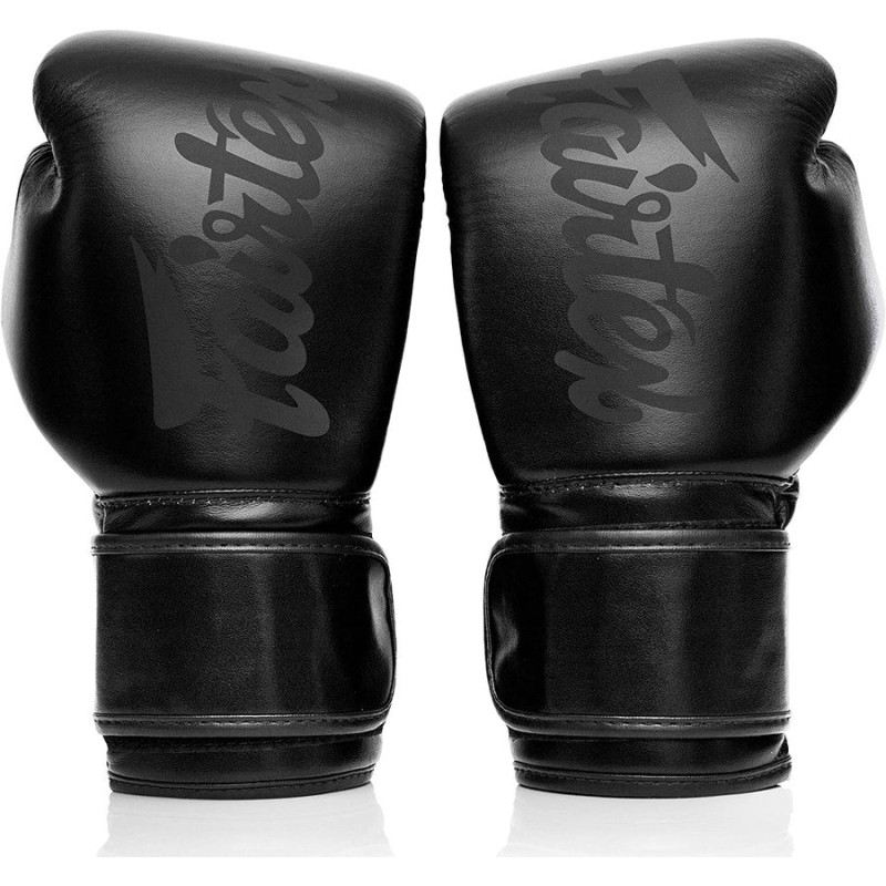 Боксерські рукавиці Fairtex BGV14SB Black 14 унцій (бинти в комплекті)