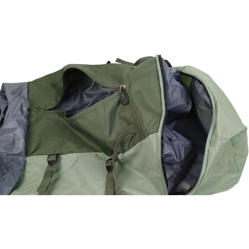 Легкий походный, туристический рюкзак с дождевиком 45L Adventuridge хаки