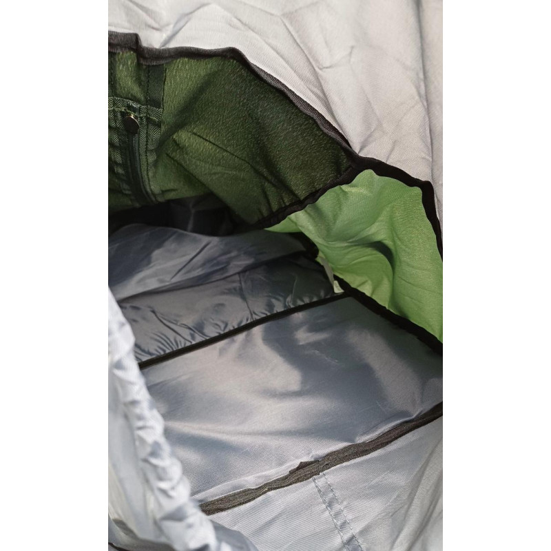 Легкий походный, туристический рюкзак с дождевиком 45L Adventuridge хаки