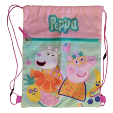 Сумка для взуття, торбинка, дитячий рюкзак Peppa Pig, Свинка Пеппа рожевий