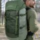 Легкий походный, туристический рюкзак с дождевиком 45L Adventuridge хаки