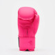 Боксерские перчатки Leone GN058 TONE X Fuxia, 10 унций, Натуральная кожа, Розовый