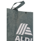 Легкая складная сумка-рюкзак шоппер для покупок Aldi 48х38 см серая