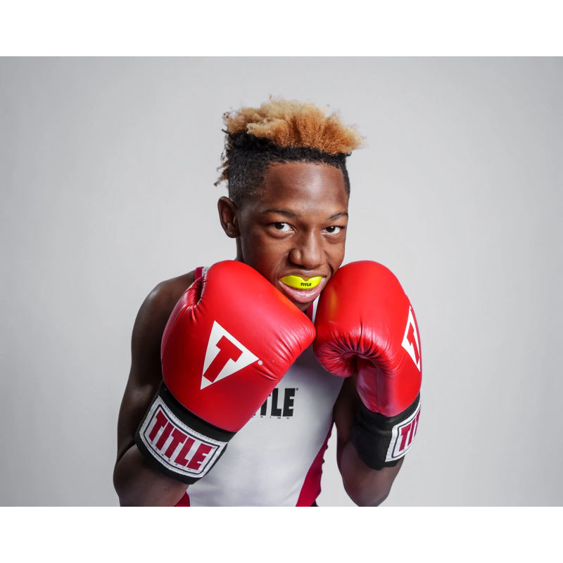 Капа TITLE Boxing Super Shield X2 доросла (вік 11+) Yellow