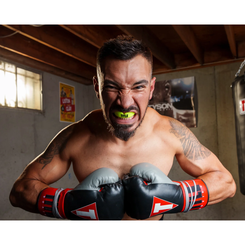 Капа TITLE Boxing Super Shield X2 доросла (вік 11+) Yellow