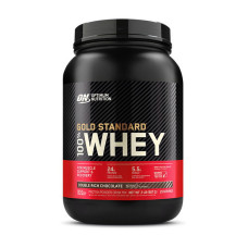 Сывороточный протеин, 100% Whey Gold Standard, Optimum Nutrition, 909 г (Насыщенный молочный шоколад)