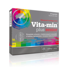 Витамины и минералы, Vita-Min Plus Senior, OLIMP, 30 капсул