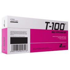 Бустер тестостерона, T-100 Male Testo Booster, OLIMP, 120 капсул