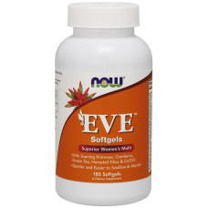 Витамины и минералы, EVE, NOW, 180 капсул