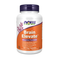 Добавка для здоров'я, Brain Elevate, NOW, 120 капсул