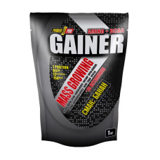 Гейнер, Mass Growing Gainer, Power Pro, 1 кг (Шоколад)