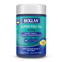 Омега-3, Super Fish Oil Omega-3, Bioglan, 100 капсул