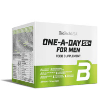 Вітаміни та мінерали, One-A-Day 50+ For Men, BioTech, 30 пакетиків