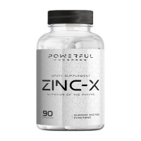 Цинк, Zinc-X, Powerful Progress, 90 капсул