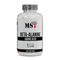 Бета-аланин, Beta-Alanine 1200, MST, 120 капсул