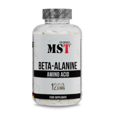 Бета-аланин, Beta-Alanine 1200, MST, 120 капсул