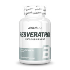 Добавка для здоров'я, Resveratrol, BioTech, 60 капсул