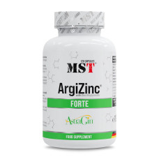 Аминокислоты, ArgiZinc Forte, MST, 120 капсул