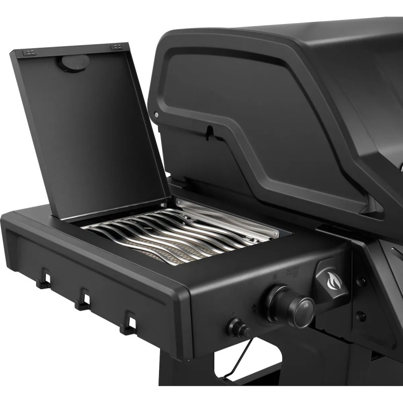 Газовий гриль Napoleon Phantom Freestyle Pro 425 з бічним пальником SIZZLE ZONE та дверкою, чорний мат FP425DSIBPK-1-UA-PHM Код: 013902