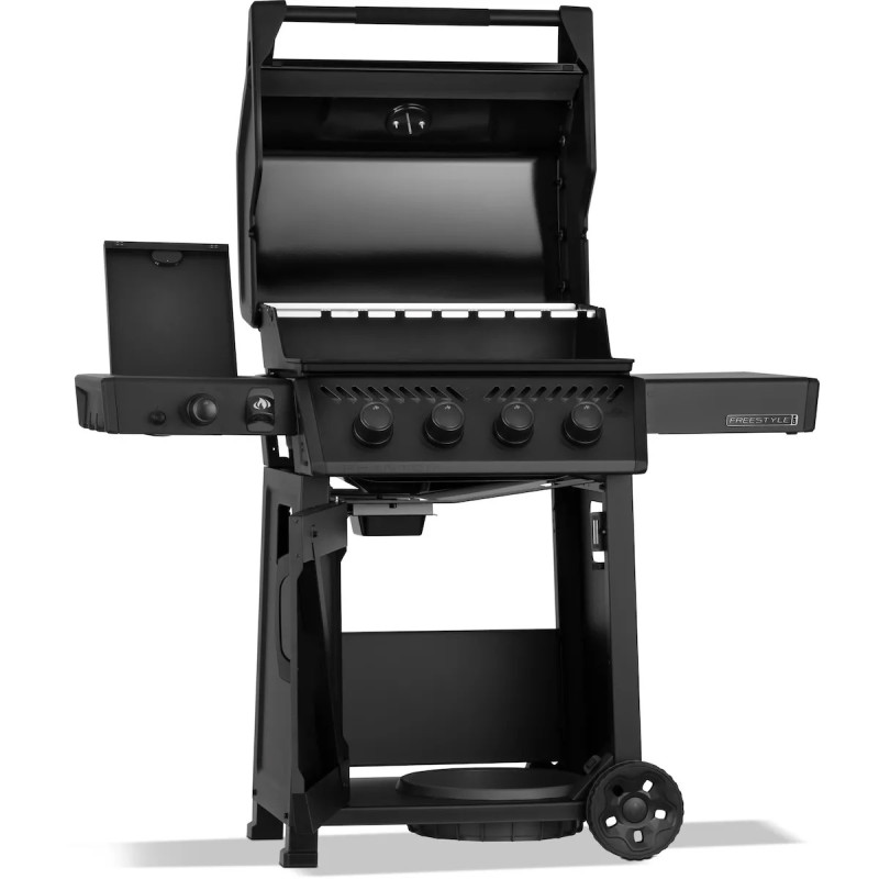Газовий гриль Napoleon Phantom Freestyle Pro 425 з бічним пальником SIZZLE ZONE та дверкою, чорний мат FP425DSIBPK-1-UA-PHM Код: 013902