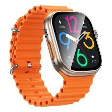 Смарт-годинник BOROFONE BD14 Ultra 51mm. 180 mAh. Smart sports watch(call version) Titanium Gold