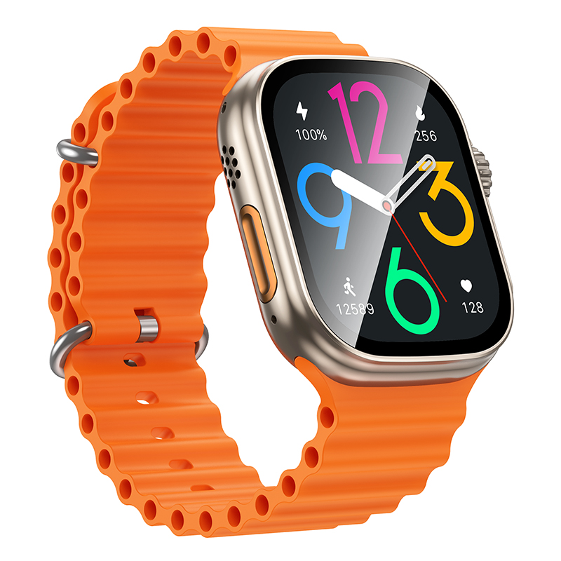 Смарт-годинник BOROFONE BD14 Ultra 51mm. 180 mAh. Smart sports watch(call version) Titanium Gold Смарт-годинник BOROFONE BD14 Ultra 51mm. 180 mAh. Smart sports watch(call version) Titanium Gold