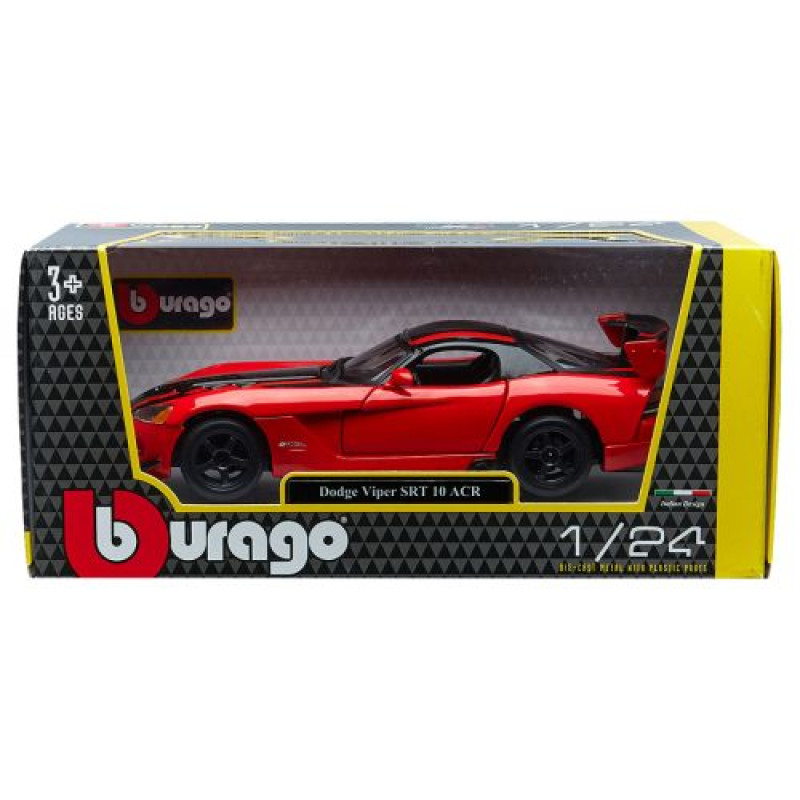 Автомодель "Dodge Viper Srt10 Acr", красный