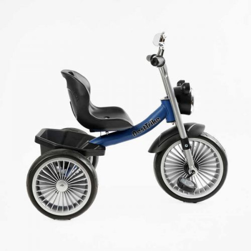 Велосипед 3-х колесный BS-68096 Best Trike колеса EVA переднее 10'', заднее 8'', стальная рама, УКР Озвучка, корзина, в коробке