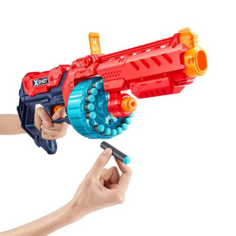 X-Shot Red Быстрострельный бластер Excel Turbo Fire (48 патронов)