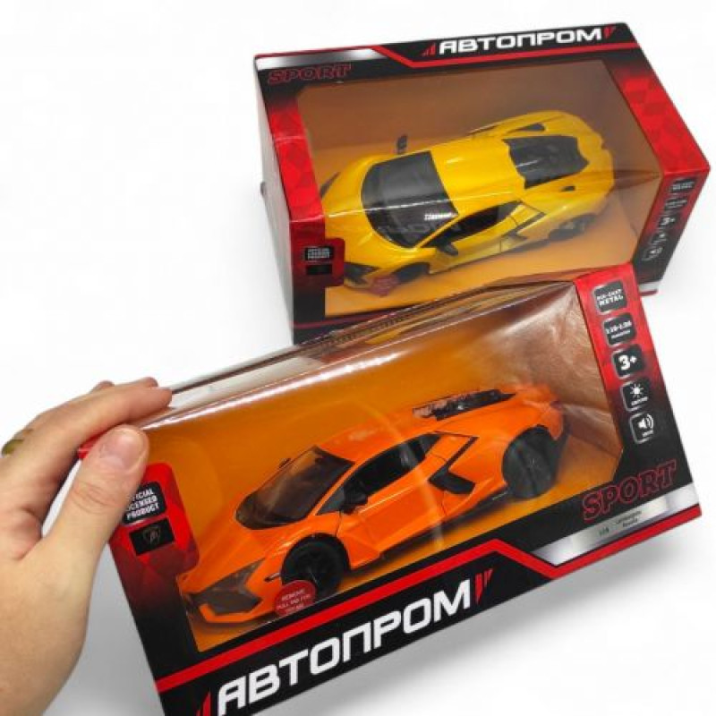 Машинка металева "АВТОПРОМ Lamborghini Revuelto"