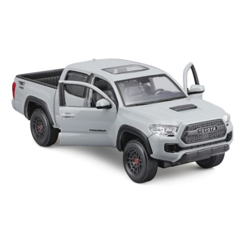Автомодель в масштабе 1:24 - 2023 Toyota Tacoma TRD TRO серая