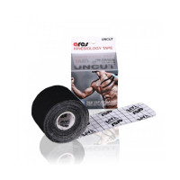 Кінезіо тейп Ares Uncut 5см х 5м Черный