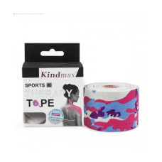 Кінезіо тейп Kindmax 5см х 5м Леопард