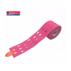 Кінезіо тейп Kindmax Punch 5см х 5м Розовый
