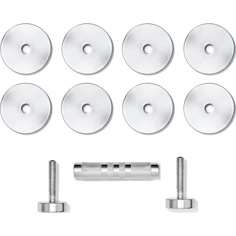 Гантель регульована Adidas Adjustable Chrome Dumbbell