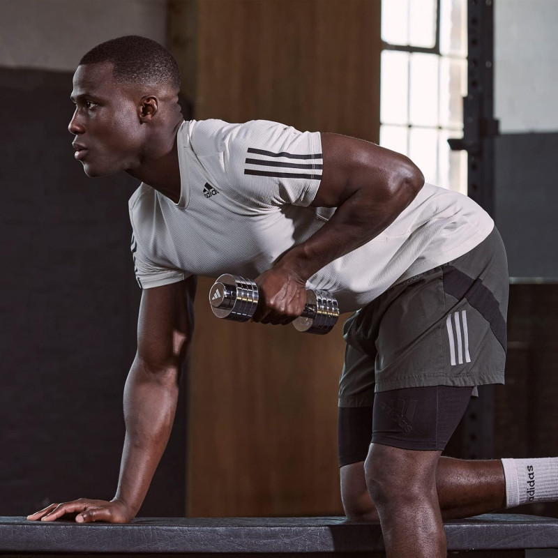 Гантель регульована Adidas Adjustable Chrome Dumbbell