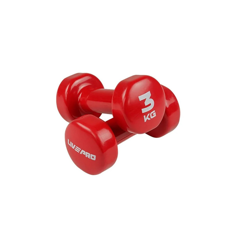 Гантель вінілова 1шт LivePro STUDIO DUMBBELL