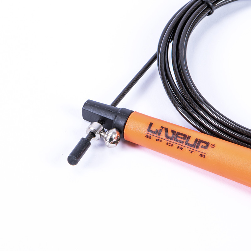 Скакалка швидкісна LiveUp CABLE JUMPROPE