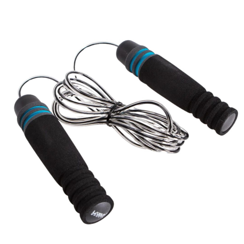 Скакалка швидкісна важка LiveUp JUMP ROPE