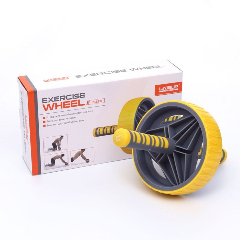 Ролик для пресу LiveUp EXERCISE WHEEL