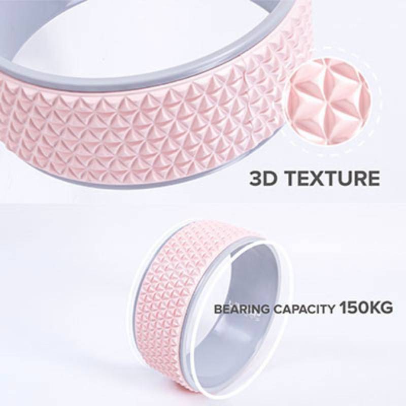 Колесо для йоги та фітнесу LiveUp YOGA RING
