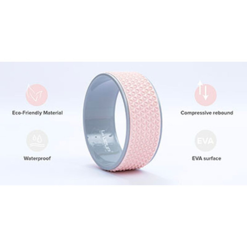 Колесо для йоги та фітнесу LiveUp YOGA RING
