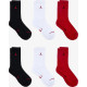 Шкарпетки Nike U J ED CUSH PLY CREW 6PR - 144