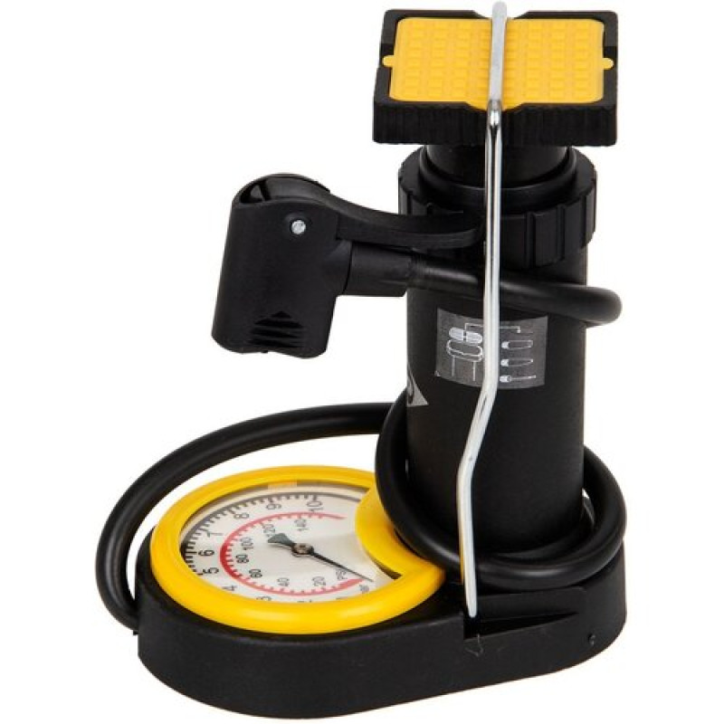 Насос підлоговий з манометром Dunlop Mini foot pump