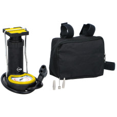 Насос підлоговий з манометром Dunlop Mini foot pump