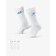 Шкарпетки Nike U NK NSW EVERYDAY ESSENTIAL CR 3 пари