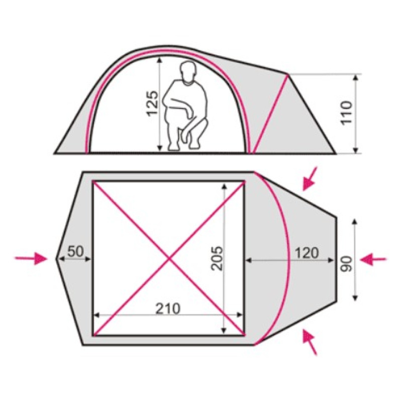 Намет Terra Incognita Canyon 3